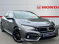 Grey Used 2021 Honda Civic Sport Hatchback | £15,795 (Fair price)