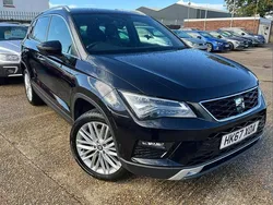 Black Used 2018 Seat Ateca XCELLENCE SUV | £11,401 (Fair price)