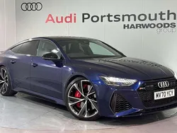 Blue Used 2020 Audi RS7 Design Hatchback | £62,540 (Good price)