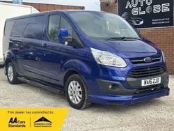 Blue Used 2016 Ford Transit Custom Limited | £10,990 (Fair price)