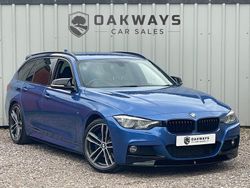 Blue Used 2017 BMW 320 M Sport Estate | £10,250 (Fair price)