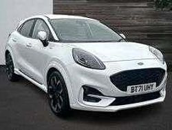 White Used 2022 Ford Puma ST-Line X SUV | £14,999