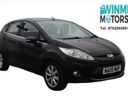 Black Used 2009 Ford Fiesta Zetec Hatchback | £2,795 (A bit pricey)