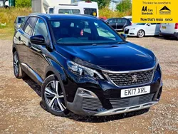 Black Used 2017 Peugeot 3008 GT-line Hatchback | £10,688 (Fair price)