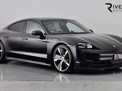 Jet black Used 2021 Porsche Taycan Performance Package Sedan | £48,995 (A bit pricey)