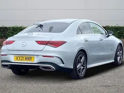 Grey Used 2021 Mercedes CLA220 AMG line Sedan | £21,404 (Good price)