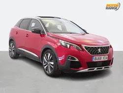 Red Used 2018 Peugeot 3008 Premium Hatchback | £12,395 (Fair price)
