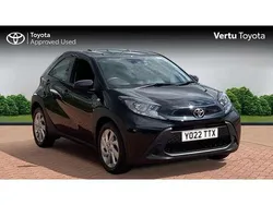 Black Used 2022 Toyota Aygo PURE Hatchback | £12,023 (Fair price)