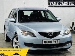Blue Used 2008 Mazda 3 Hatchback | £3,000 (Fair price)