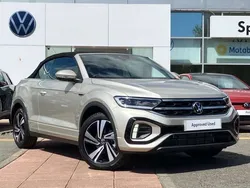 Silver New 2025 VW T-Roc Cabriolet R-line Cabriolet | £36,795 (A bit pricey)