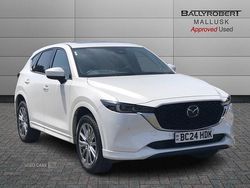 White Used 2024 Mazda CX-5 Takumi-Line SUV | £27,995 (A bit pricey)