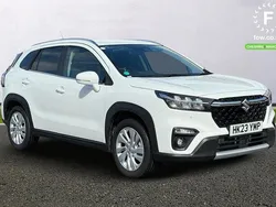 White Used 2023 Suzuki SX4 S-Cross SUV | £17,299 (Good price)