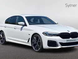 White Used 2022 BMW 545e M Sport | £35,500 (Fair price)