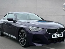 Purple Used 2022 BMW 220 M Sport Coupe | £26,949 (Fair price)