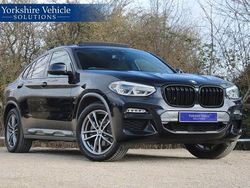 Black Used 2018 BMW X4 M Sport SUV | £20,989 (Fair price)