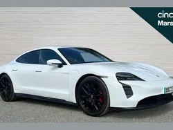 White Used 2023 Porsche Taycan Sedan | £65,791 (Fair price)