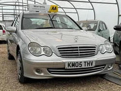 Silver Used 2005 Mercedes C180 Classic Sedan | £1,499 (Fair price)