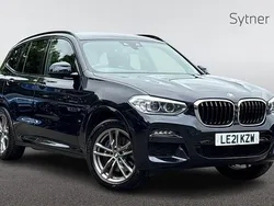 Black Used 2021 BMW X3 M Sport SUV | £33,000 (Good price)