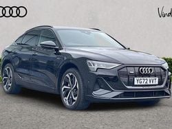 Black Used 2022 Audi e-tron Advanced SUV | £29,950