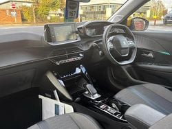 Yellow Used 2021 Peugeot e-208 Allure Premium Hatchback | £11,446 (Fair price)