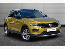Yellow Used 2018 VW T-Roc Design SUV | £12,550 (Fair price)