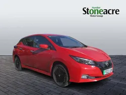 Red Used 2022 Nissan Leaf Tekna Hatchback | £12,995 (Fair price)