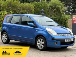 Blue Used 2007 Nissan Note SE MPV | £3,790 (Fair price)