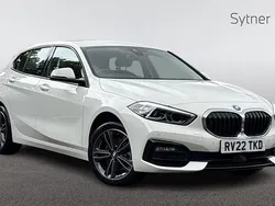 White Used 2022 BMW 118 Sport Line Hatchback | £18,500 (Good price)