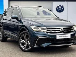 Blue Used 2023 VW Tiguan R-line Edition SUV | £29,990 (Fair price)