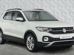 White Used 2019 VW T-Cross SE SUV | £16,670 (Fair price)
