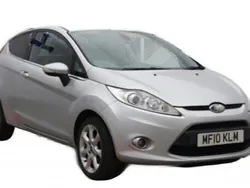 Silver Used 2010 Ford Fiesta Titanium Hatchback | £2,395 (A bit pricey)