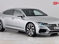 Bright silver Used 2018 VW Arteon R-line Hatchback | £17,990 (Fair price)