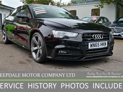 Black Used 2015 Audi A5 Black Edition Coupe | £10,690 (Fair price)