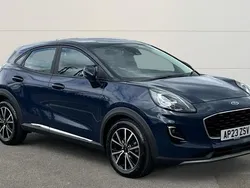 Blazer blue (solid colour) Used 2023 Ford Puma Titanium Hatchback | £15,499 (Good price)