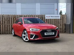 Tango red metallic Used 2023 Audi A4 S-Line Estate | £26,490 (Fair price)