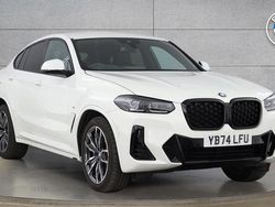 White Used 2024 BMW X4 M Sport SUV | £41,985 (Good price)
