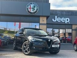 Black Used 2018 Alfa Romeo Stelvio Edizione Speciale SUV | £16,990 (Fair price)
