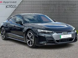 Black Used 2022 Audi e-tron GT quattro Comfort Sedan | £38,892 (Super price)