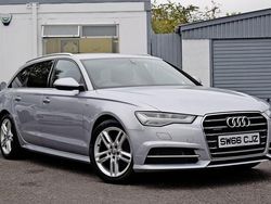 Silver Used 2016 Audi A6 S-Line Estate | £12,495 (Fair price)