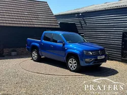 Blue Used 2017 VW Amarok Aventura Pickup | £18,500 (A bit pricey)