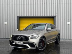 Silver Used 2020 Mercedes GLC63 AMG Premium Plus Coupe | £50,995 (Fair price)