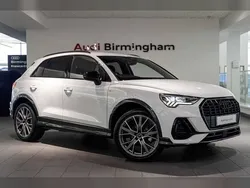 Arkona white Used 2025 Audi Q3 Black Edition SUV | £37,500 (Fair price)