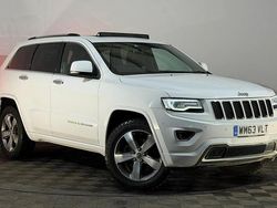White Used 2014 Jeep Grand Cherokee Overland SUV | £10,495 (Fair price)