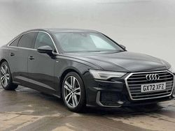 Mythos black Used 2022 Audi A6 S-Line Sedan | £23,990 (Fair price)