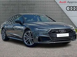 Grey Used 2022 Audi A7 Black Edition Hatchback | £33,995 (Fair price)
