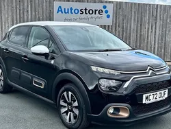 Black Used 2022 Citroën C3 PureTech Hatchback | £12,930 (Fair price)
