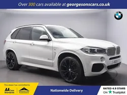 White Used 2018 BMW X5 M Sport SUV | £24,200 (Fair price)