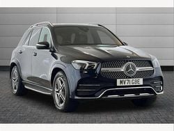 Blue Used 2021 Mercedes GLE350 AMG line SUV | £38,495 (Fair price)