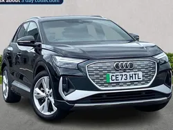 Black Used 2023 Audi Q4 e-tron S-Line SUV | £28,319 (Fair price)