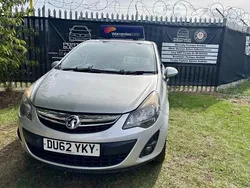 Silver Used 2012 Vauxhall Corsa Hatchback | £2,499 (Good price)
